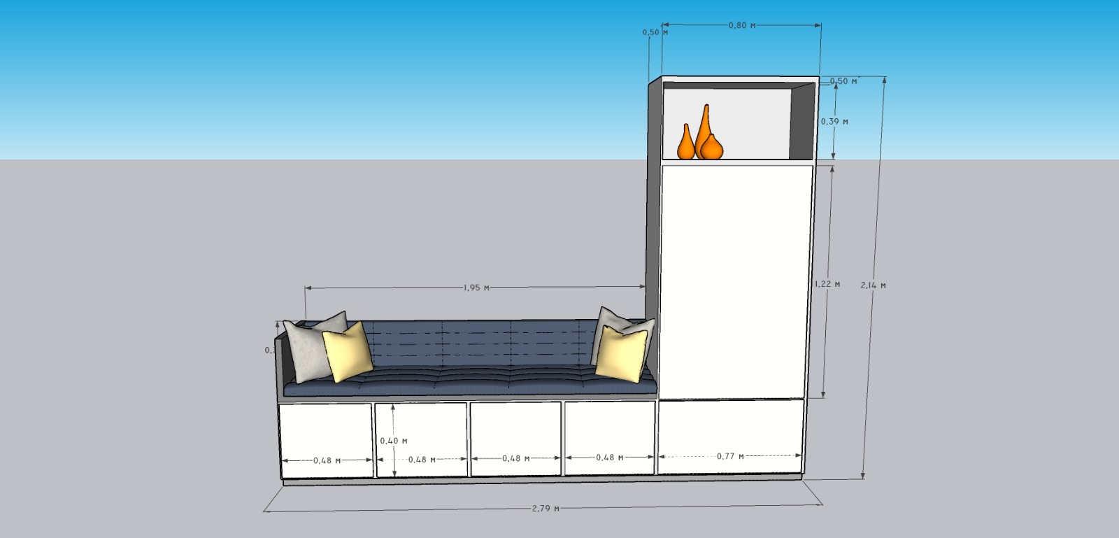 Mueble Premium Lenga